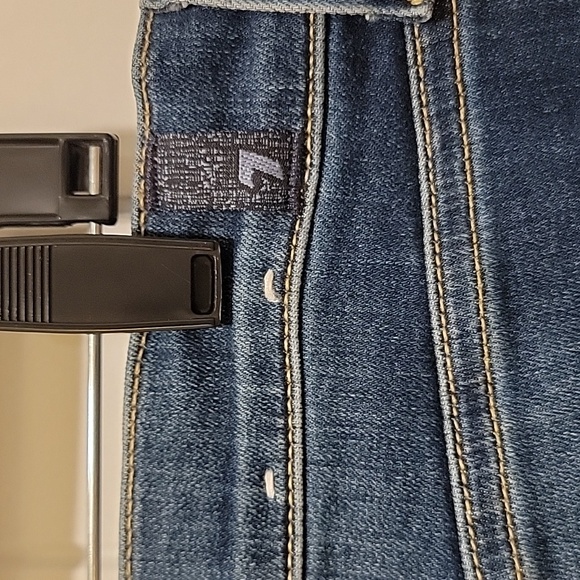 7 For All Mankind Gwenevere Ankle Skinny Jeans Size 32 - Picture 8 of 11